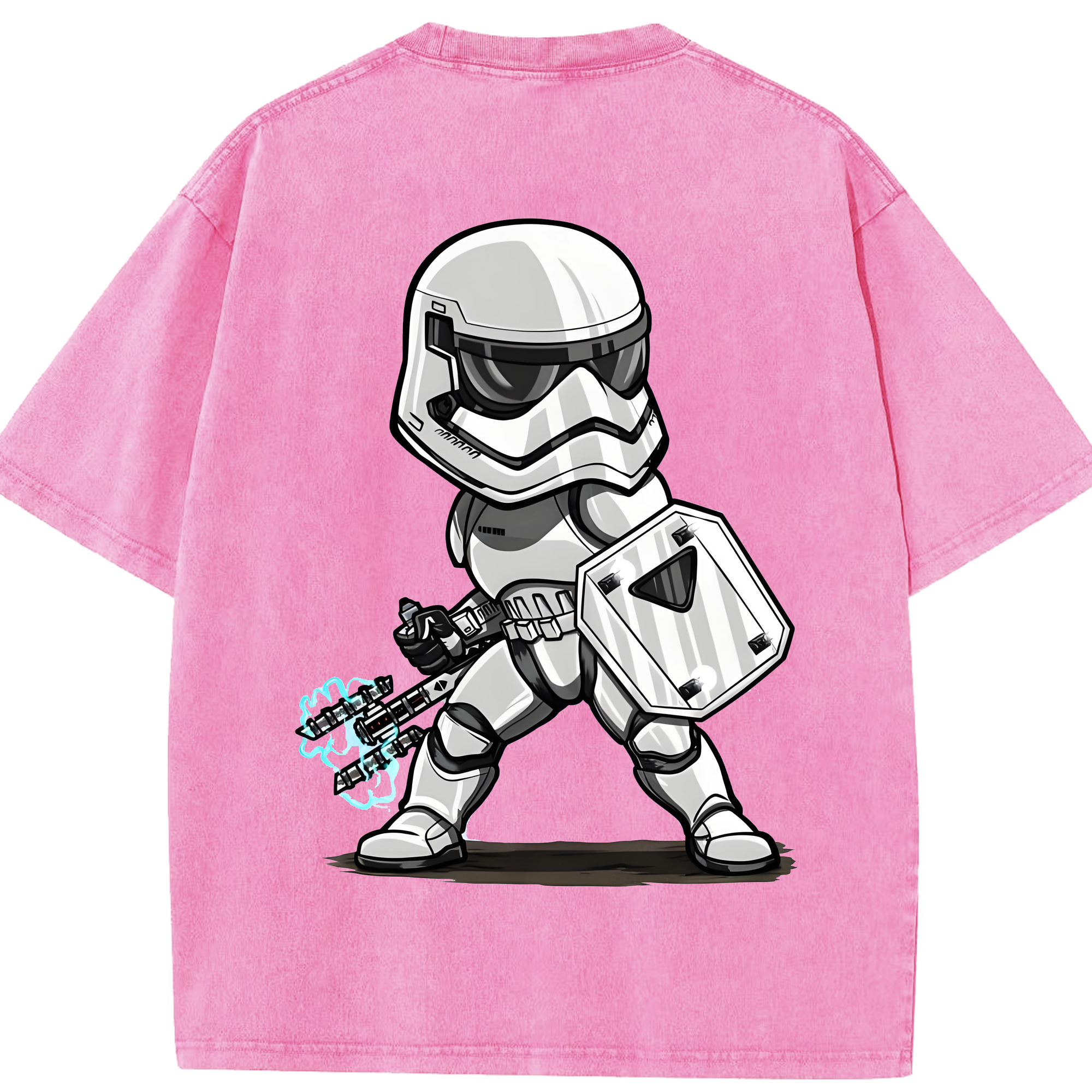 （画像用） スター・ウォーズ Star Wars 綿100% ヴィンテージ風 半袖Tシャツ（背面プリント）